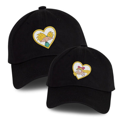 Par Gorras Hey Arnold Regalo 14 De Febrero San Valentin