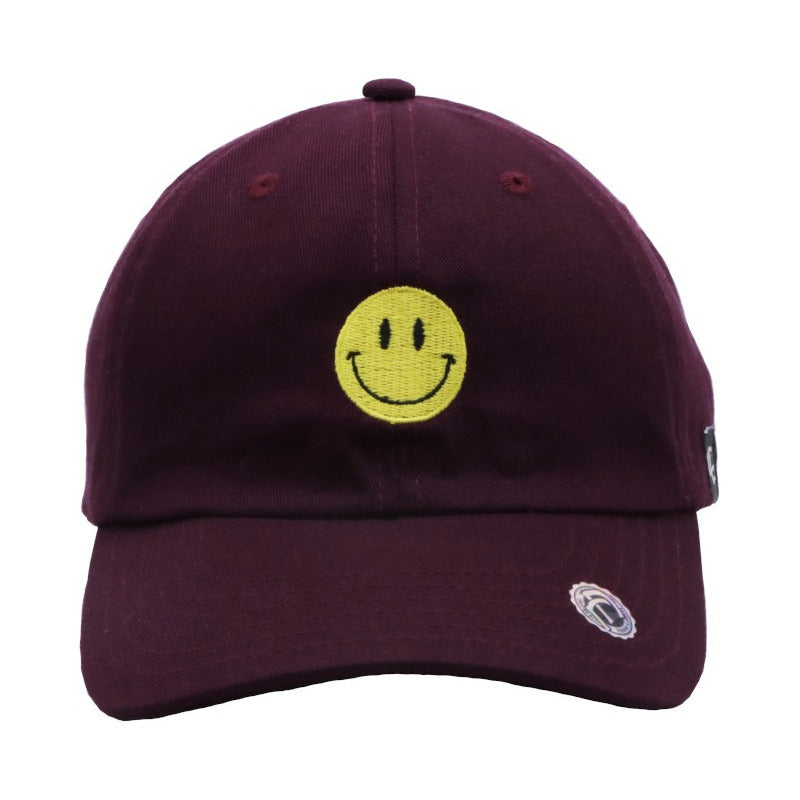 Gorra Smile Beige Emoji Feliz Carita Outfit