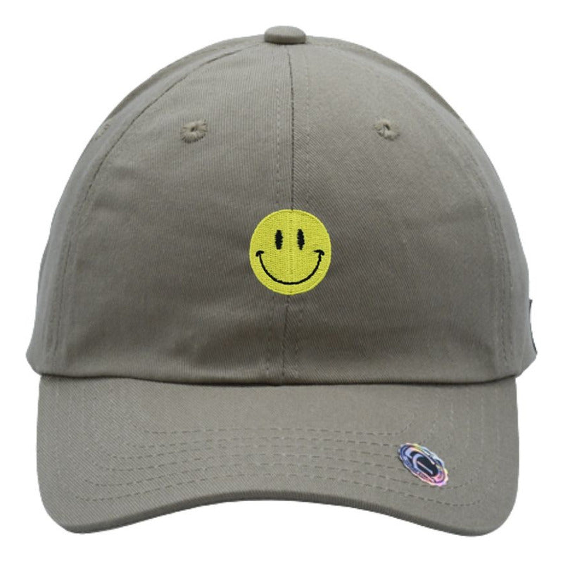 Gorra Smile Beige Emoji Feliz Carita Outfit