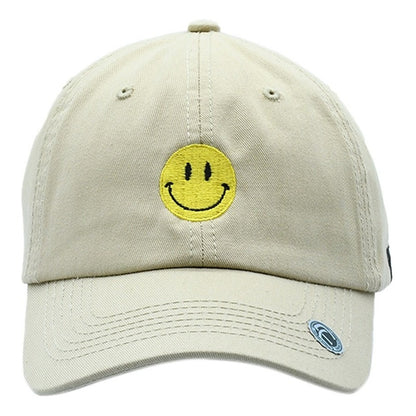 Gorra Smile Beige Emoji Feliz Carita Outfit