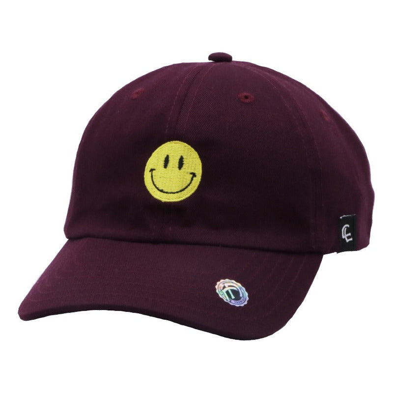 Gorra Smile Beige Emoji Feliz Carita Outfit