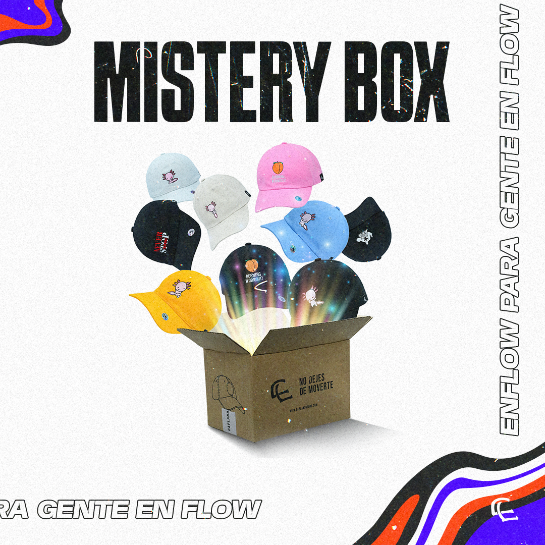 Promo Mega Mystery Box, 6 gorras aleatorias - EnFlow®️